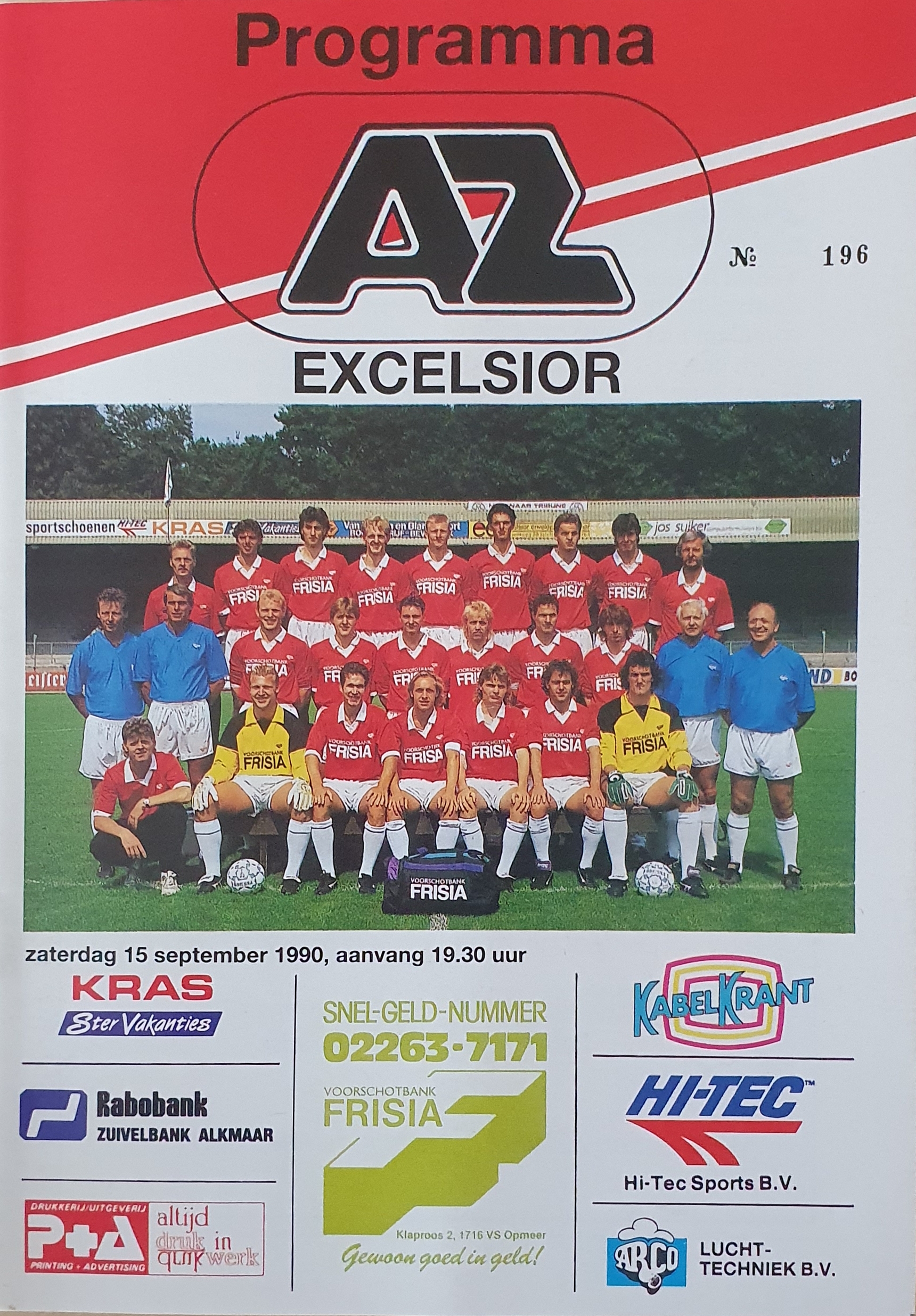 AZ Programma 15-sep-1990 Excelsior